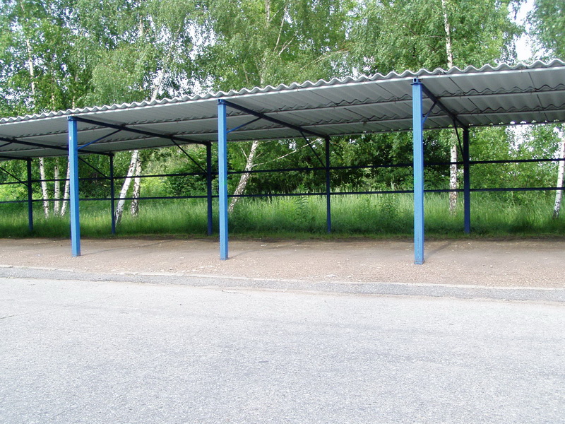 zadaszenie parkingu